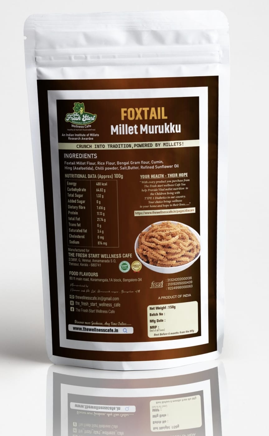 Foxtail Millet Murukku