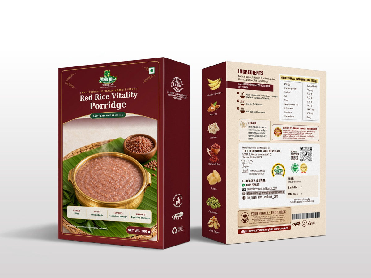 Red Rice vitality Porridge