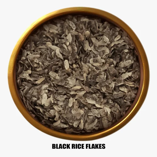 Activated Black rice flakes
