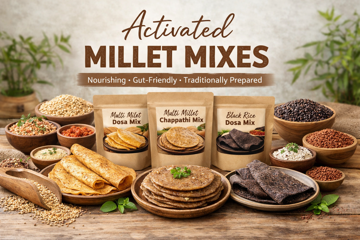 Millets Mix Packet Activated Millet Mixes – The Fresh Start Wellness Cafe