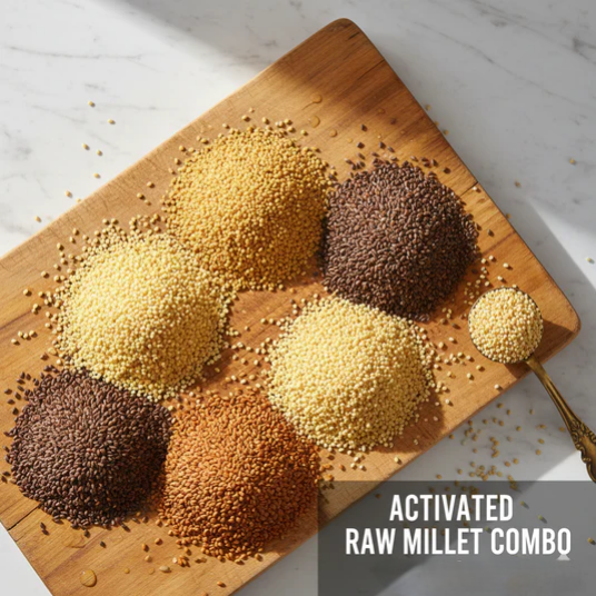 Activated  Raw Millets variants combo