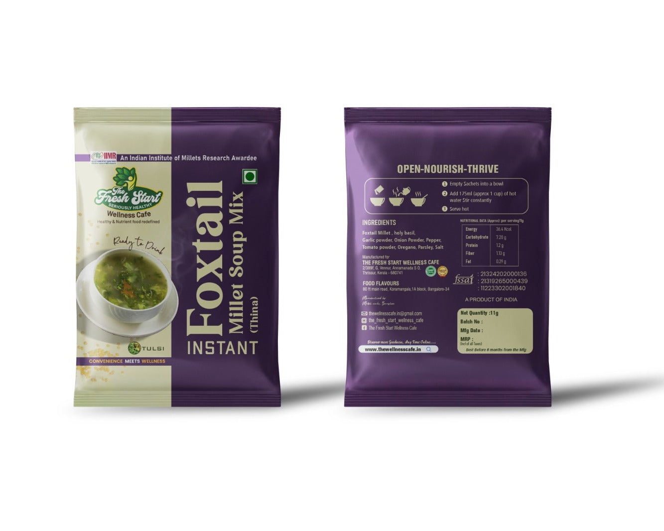 Foxtail Millet Instant Soup Mix