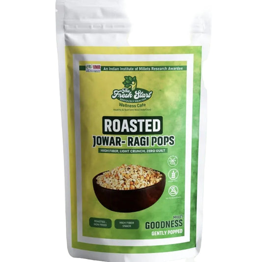 Roasted Jowar–Ragi Pops