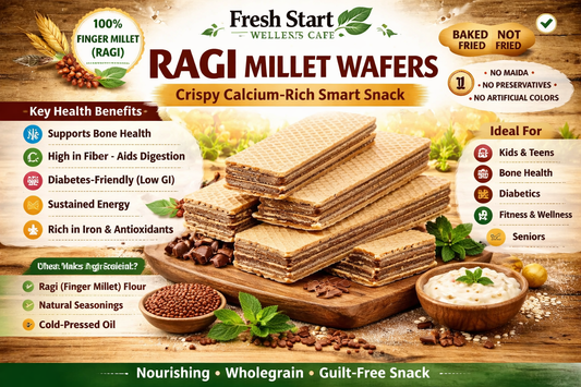 Ragi Millet wafers(45 Nos)