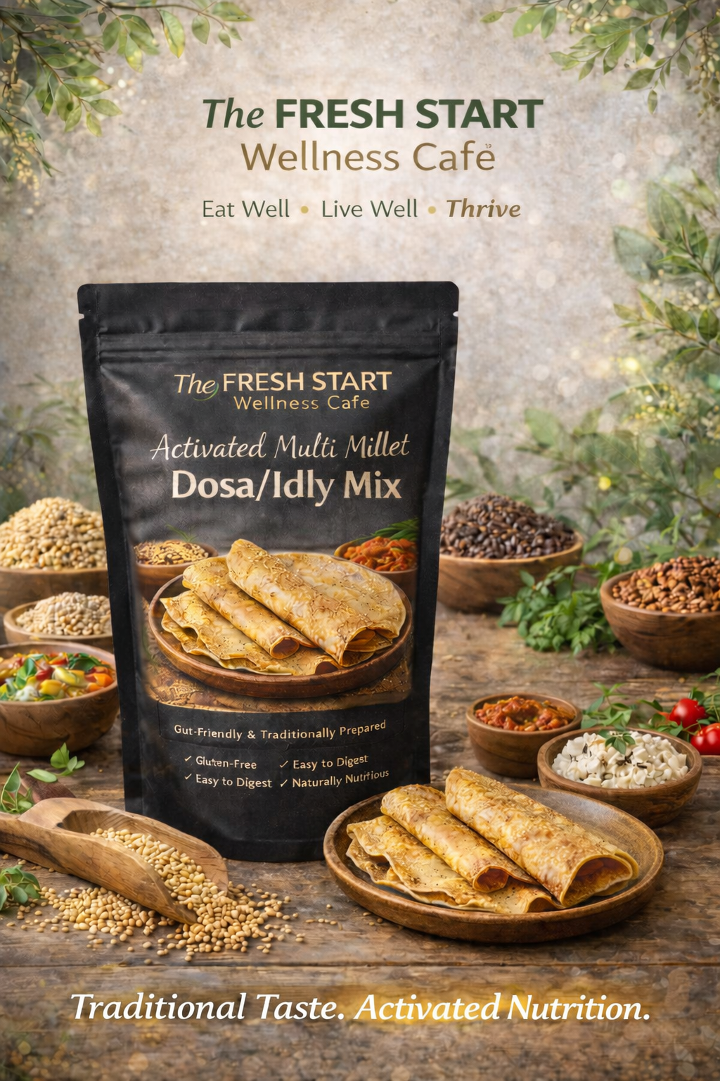 Activated Multi Millet Dosa/Idly Mix