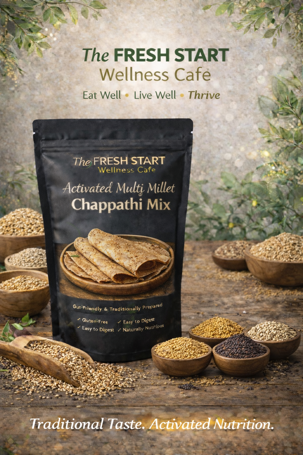 Activated Multi Millet Chappathi Mix