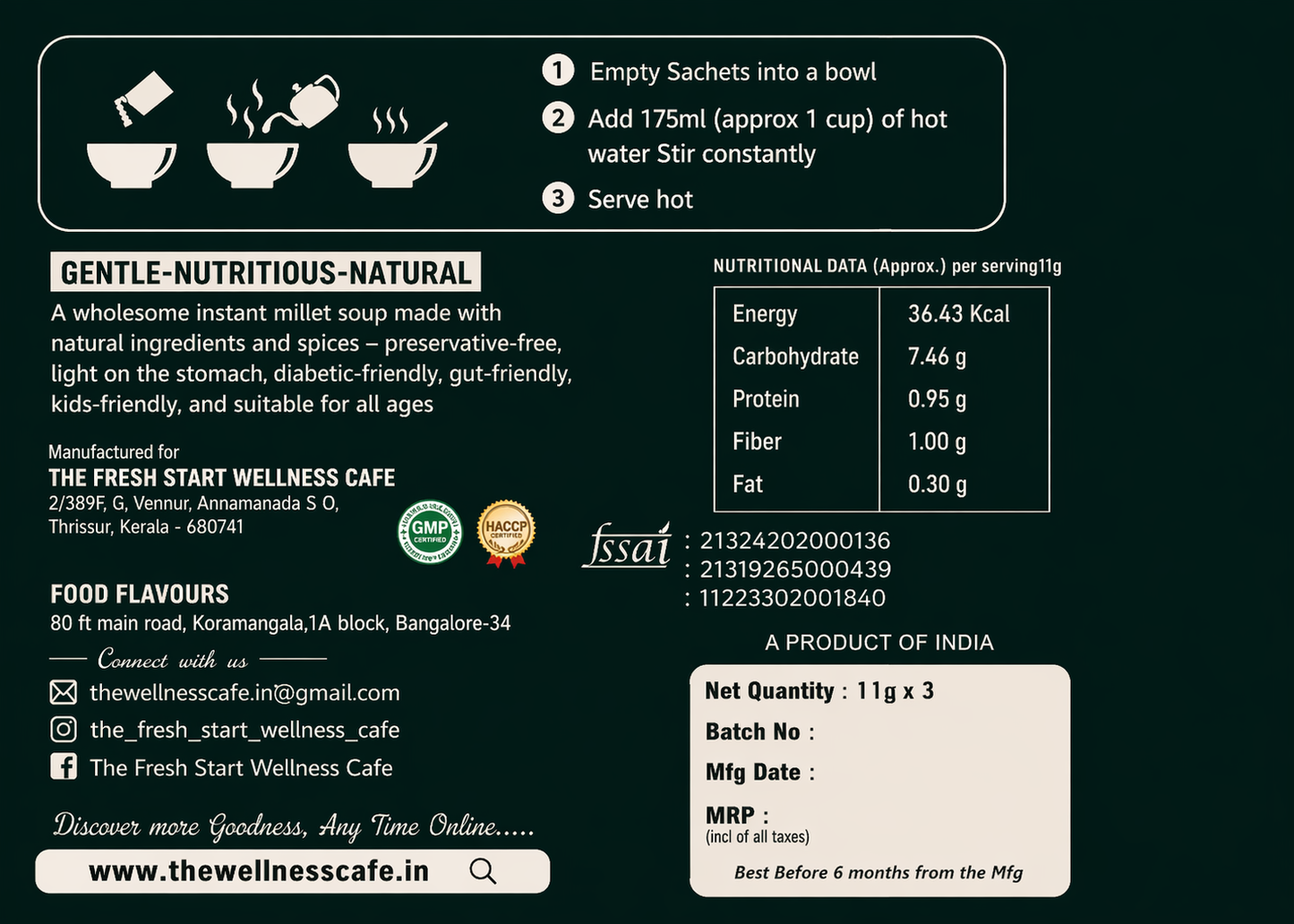 Instant Millet Soups – 14-Variant Combo Pack