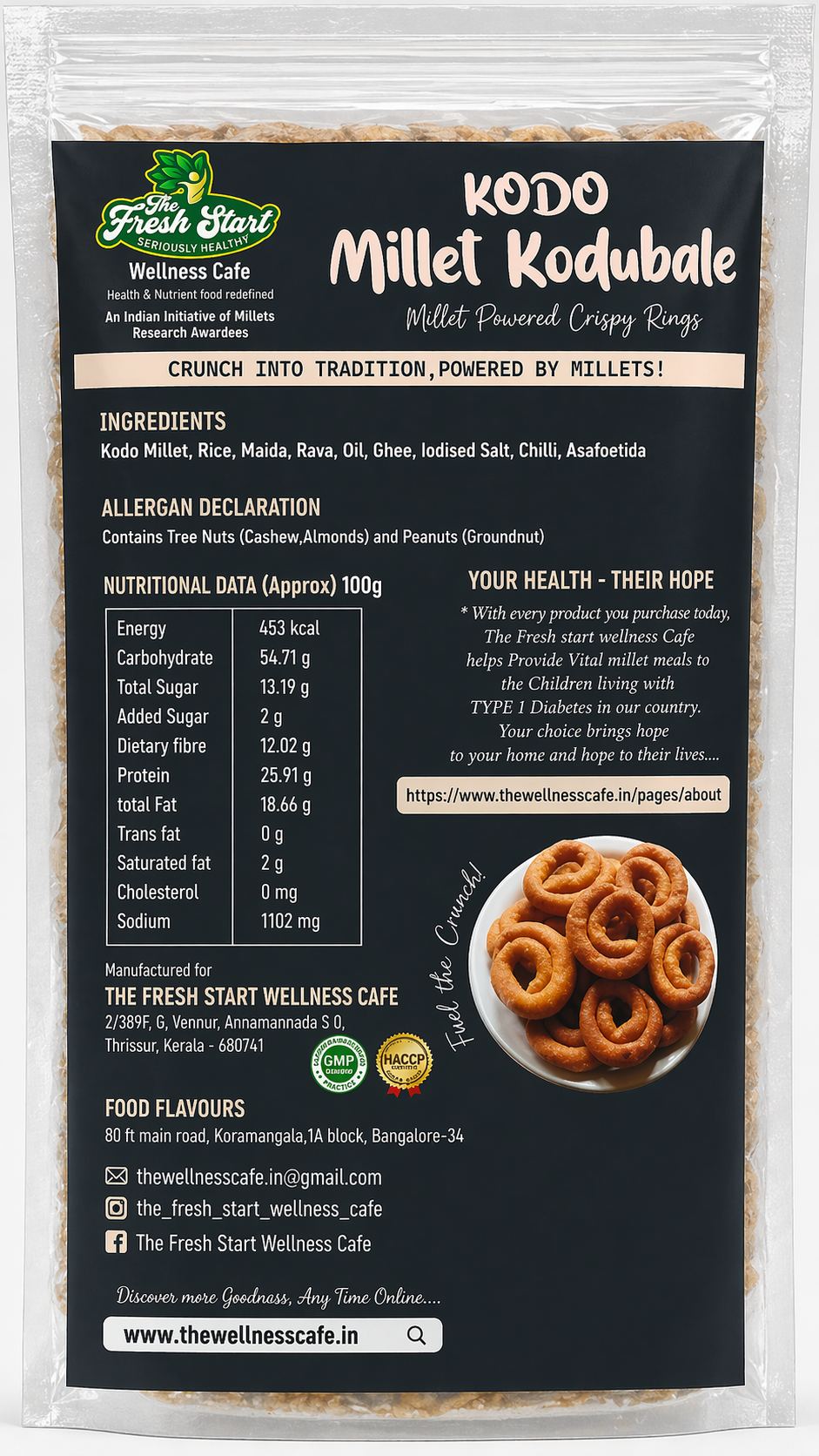 Combo Pack of 3 Kodo Millet Kodubale
