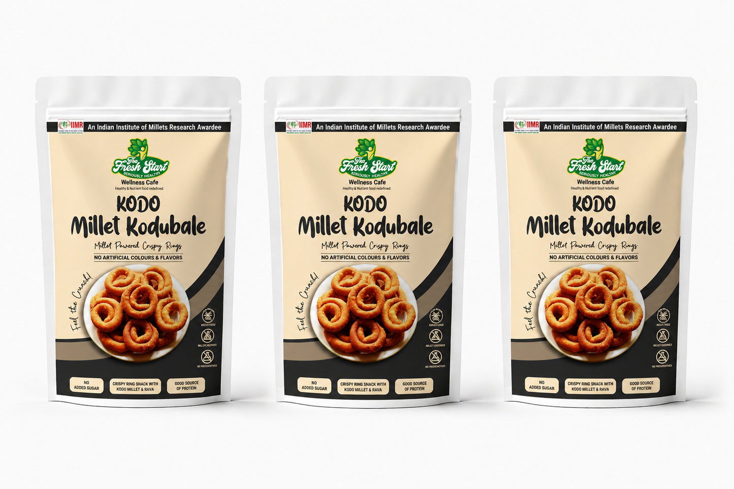 Combo Pack of 3 Kodo Millet Kodubale