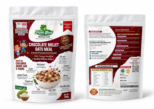 Chocolate Millet Oats Meal