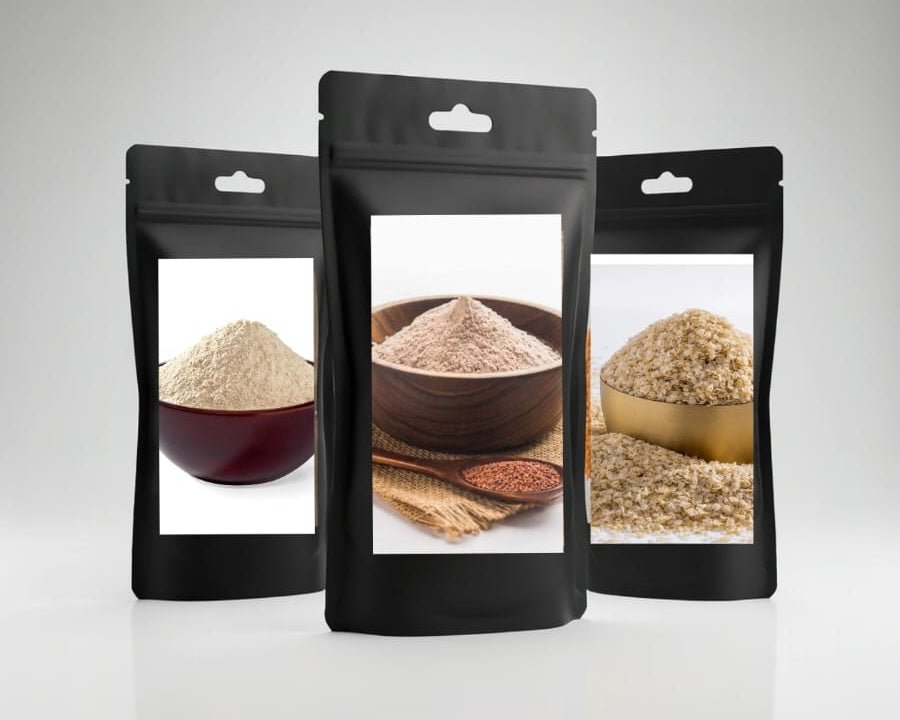 Type 1 Diabetic Warrior 3 Combo Pack of Flakes, Flour, and Rava