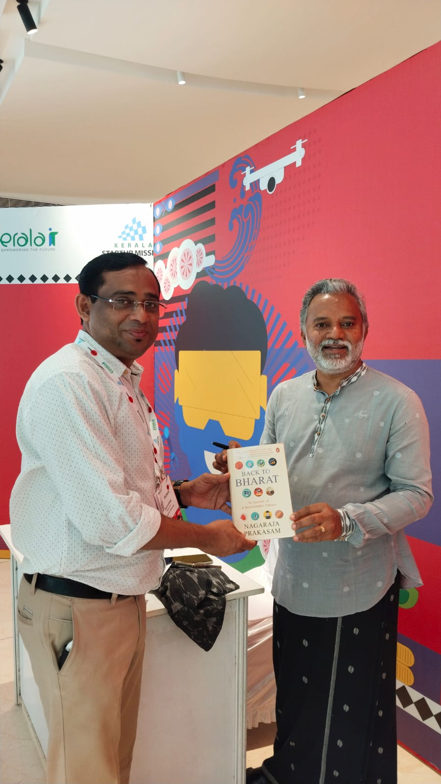 Millet Nutrition Partner at Huddle Global event of kerala startup mission