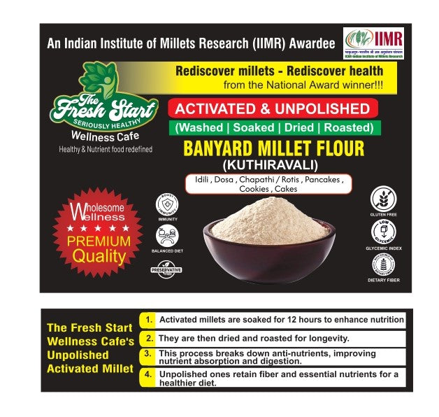 Activated Barnyard Millet flour