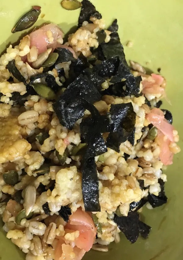 Brown Rice & Seaweed Millet Salad
