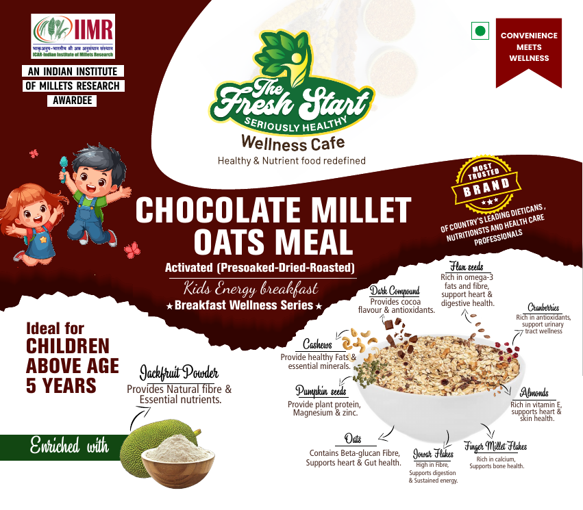 Chocolate Millet Oats Meal
