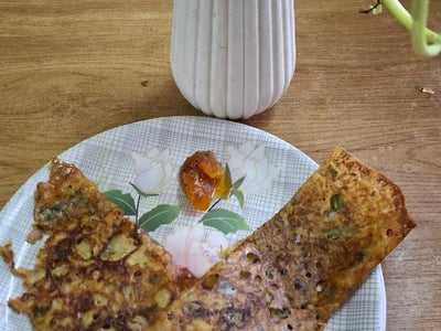 Crispy sorghum dosa 