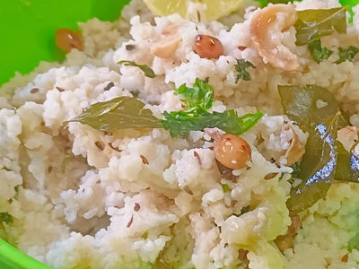 Farali Little Millet Upma with Bottle Gourd 