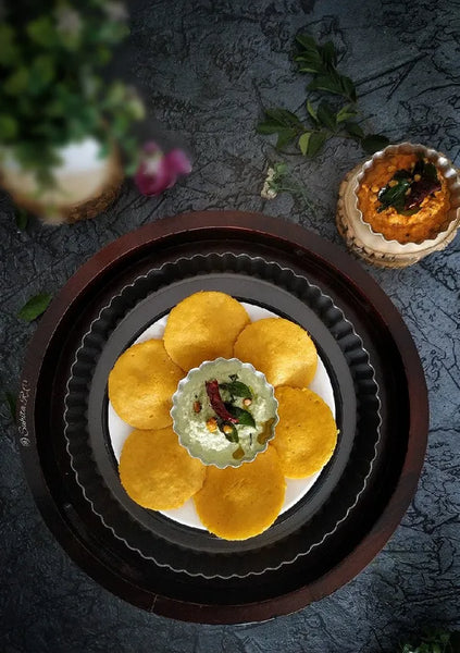 Foxtail Millet carrot Idli