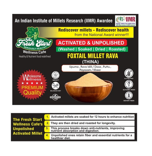 Activated Foxtail Millet Rava