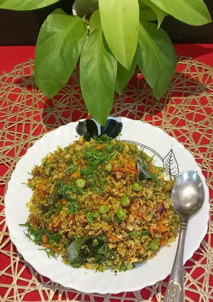 Healthy Morning Breakfast Multi Millets Flakes Poha 