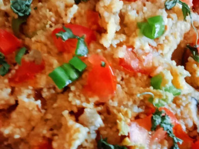Healthy tasty Barnyard and pearl millet vegetable rice 
