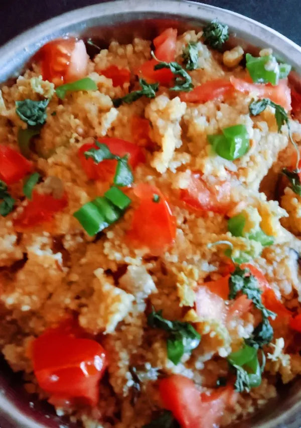 Barnyard Millet & Bajra (Pearl Millet)Vegetable Rice