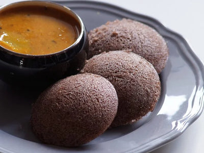 Instant Ragi idli for healthy breakfast