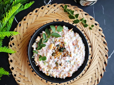 Jowar Curd Bowl - South Indian Style 