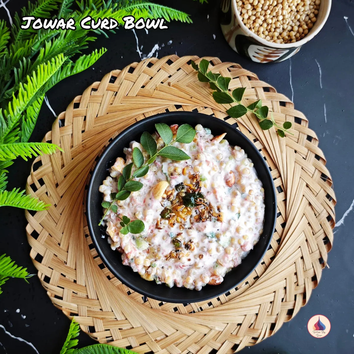 Jowar Curd Bowl - South Indian Style 