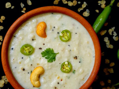 Jowar flakes curd rice