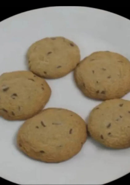 Kambu biscuits (pearl millet cookies)