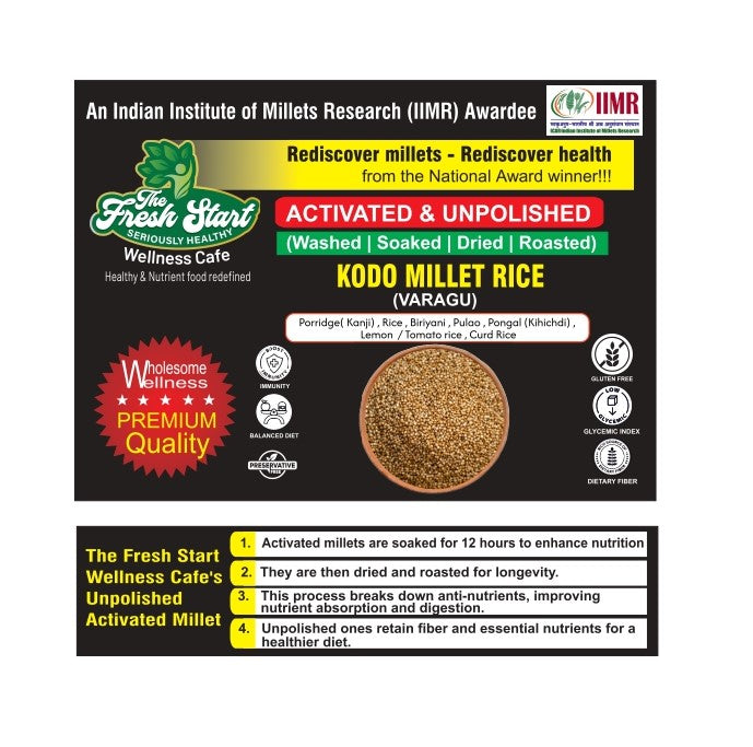 Activated Kodo Millet rice