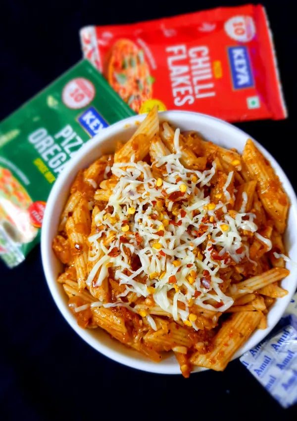  Little millet Red sauce pasta 