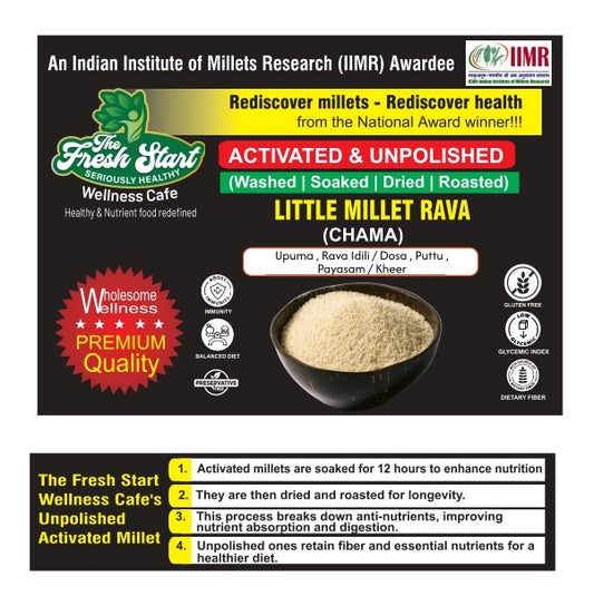 Activated Little Millet Rava
