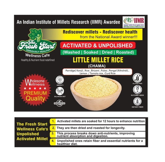 Activated Little Millet rice