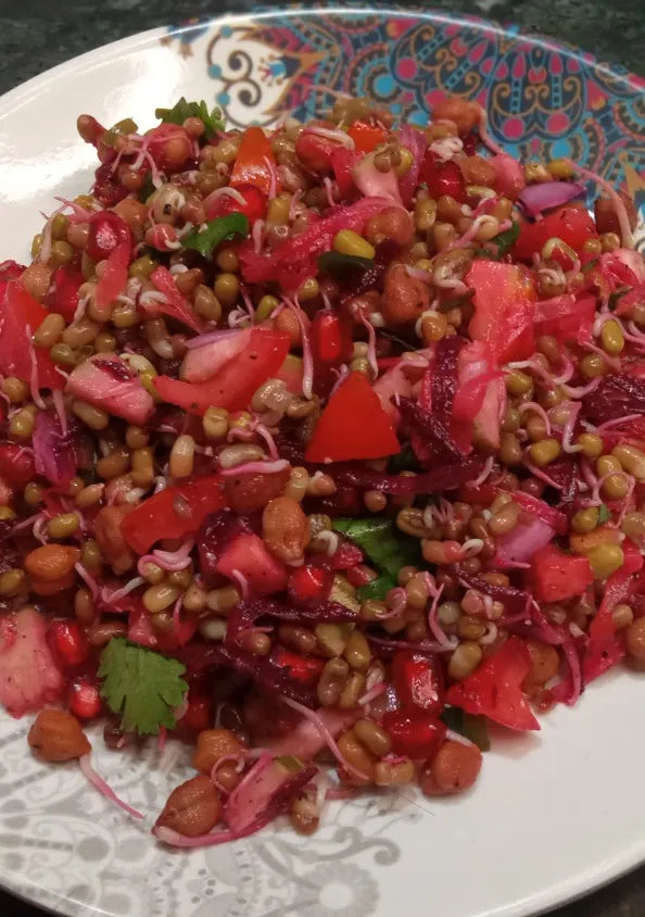 Mix sprout salad 