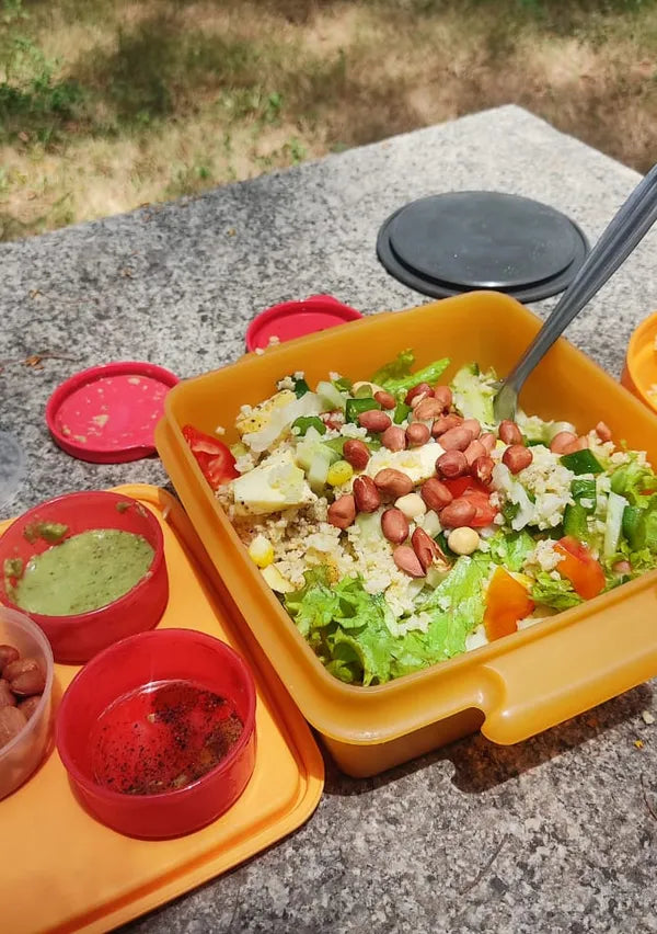 Proso millet salad Jain