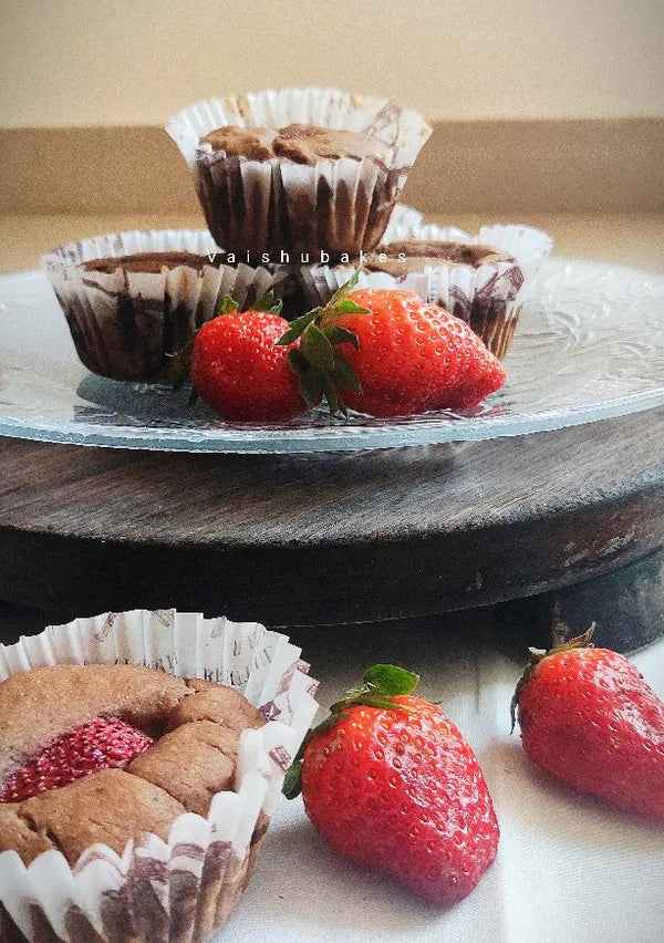 Ragi Fruit Cupcakes
