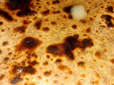 Raagi roti with butter
