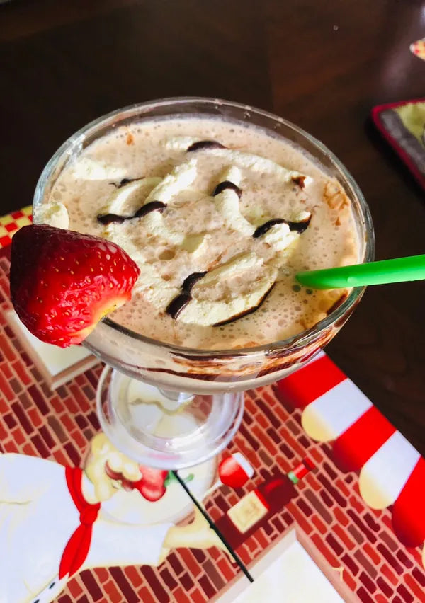 Ragi chocolate milkshake || Fingermillet chocolate smoothie recipe