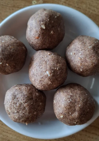 Ragi ladoo in organic jaggery