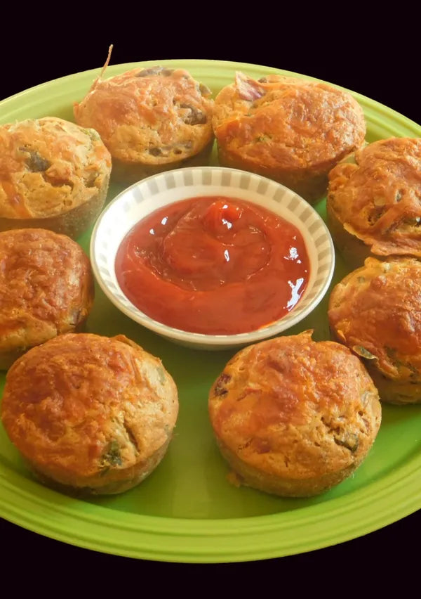 THE BEST VEGAN FRITTATAS! gluten free, baked snack