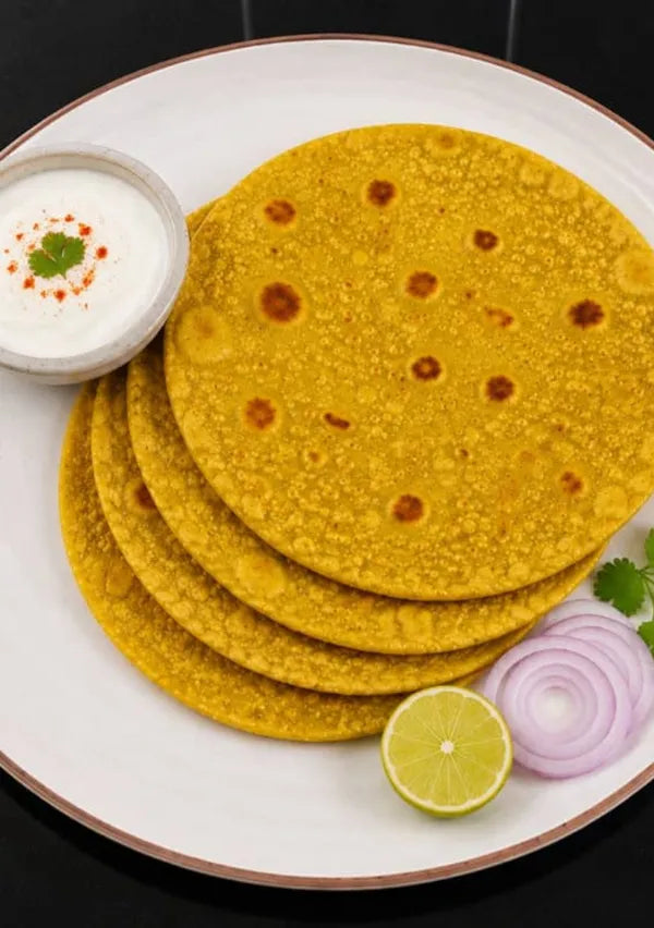  Millet flour Thepla