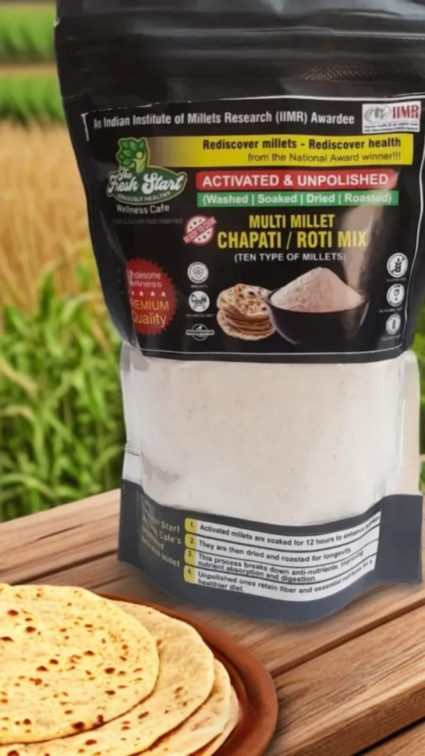 Multi-Millet Chapati/Roti Flour  200 gms (Combo Pack Of 5)